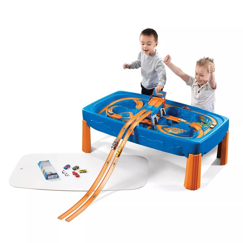 Hot Wheels Race Car & Track Play Table by Step2