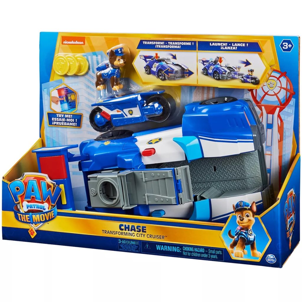 PAW Patrol The Movie Deluxe Chase Toy Vehicle